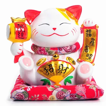 9 inch large ceramic lucky lucky cat money piggy bank opened to Home Furnishing wedding gift ornaments
9 inch large ceramic lucky lucky cat money piggy bank opened to Home Furnishing wedding gift ornaments