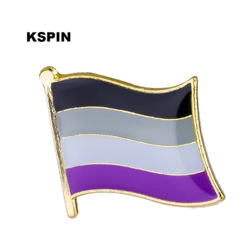 Asexual Pride Flag Badge Clips Button for Clothes Metal Kawaii Pins in Brooches XY0137
Asexual Pride Flag Badge Clips Button for Clothes Metal Kawaii Pins in Brooches XY0137
