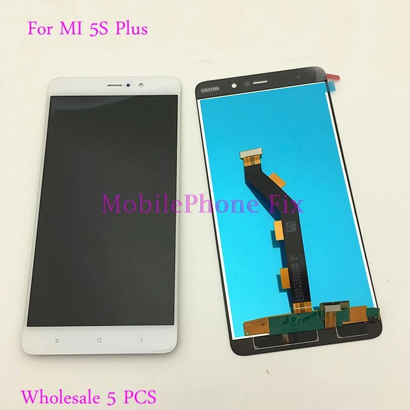 LCD Display Touch Screen Digitizer Assembly For Xiaomi MI 5S Plus Mi5S Plus Tested Replacement Parts
LCD Display Touch Screen Digitizer Assembly For Xiaomi MI 5S Plus Mi5S Plus Tested Replacement Parts