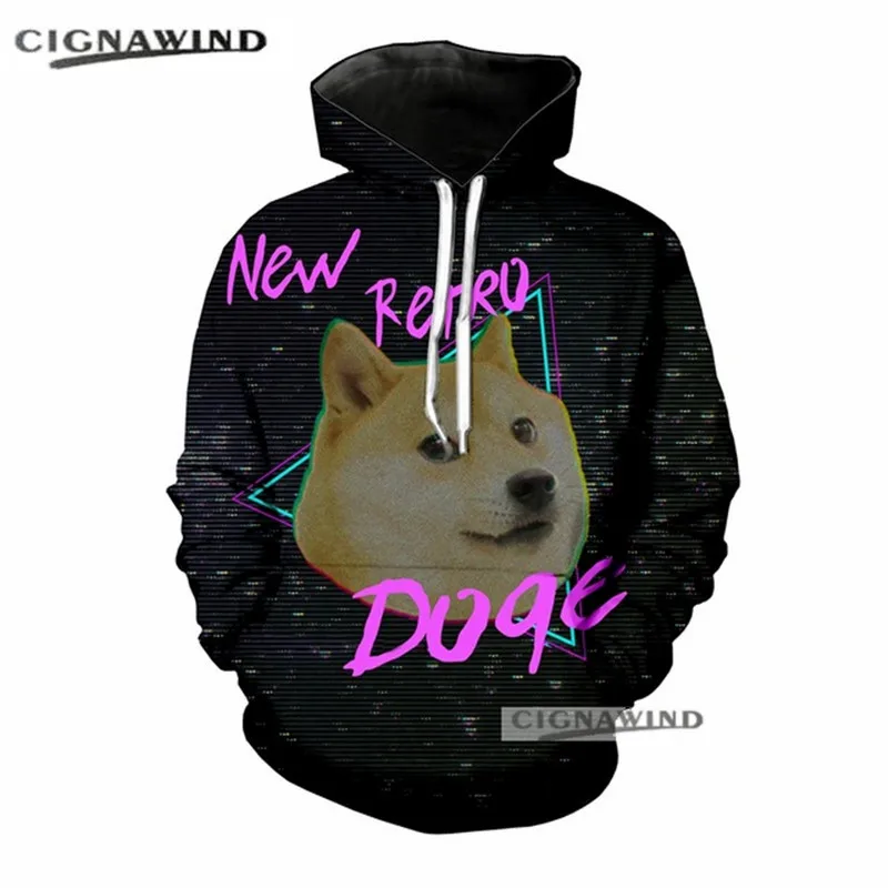 New arrival funny hoodies men/women Animals Doge SHIBA Funny MEME 3D print hoodie sweatshirt hip hop streetwear unisex tops
New arrival funny hoodies men/women Animals Doge SHIBA Funny MEME 3D print hoodie sweatshirt hip hop streetwear unisex tops