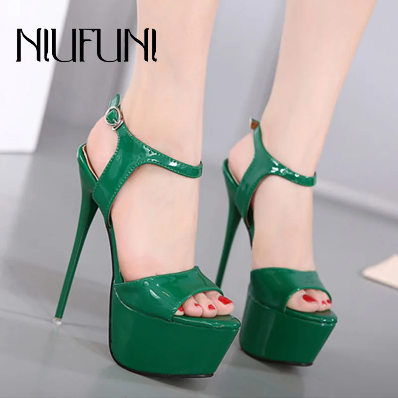Women Super High Heel 16cm Sandals Shoes Platform Female Pumps Elegant High Quality Buckle Ankle Strap Party Wedding Shoes
Women Super High Heel 16cm Sandals Shoes Platform Female Pumps Elegant High Quality Buckle Ankle Strap Party Wedding Shoes
