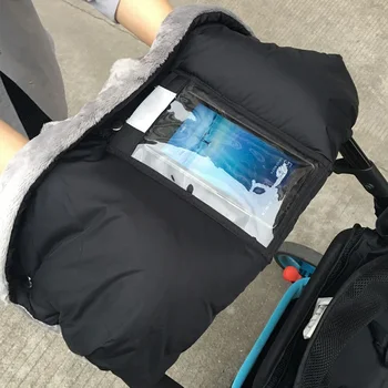 Baby Stroller Mitten Thick Warm Antifreeze Hand Cover Windproof Waterproof Glove with Phone Pocket
Baby Stroller Mitten Thick Warm Antifreeze Hand Cover Windproof Waterproof Glove with Phone Pocket