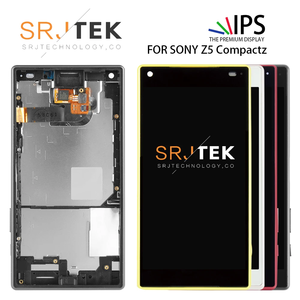 4.6'' Original Display For SONY Xperia Z5 Compact LCD Touch Screen with Frame for SONY XPERIA Z5 Compact LCD Z5 mini E5823 E5803
4.6'' Original Display For SONY Xperia Z5 Compact LCD Touch Screen with Frame for SONY XPERIA Z5 Compact LCD Z5 mini E5823 E5803