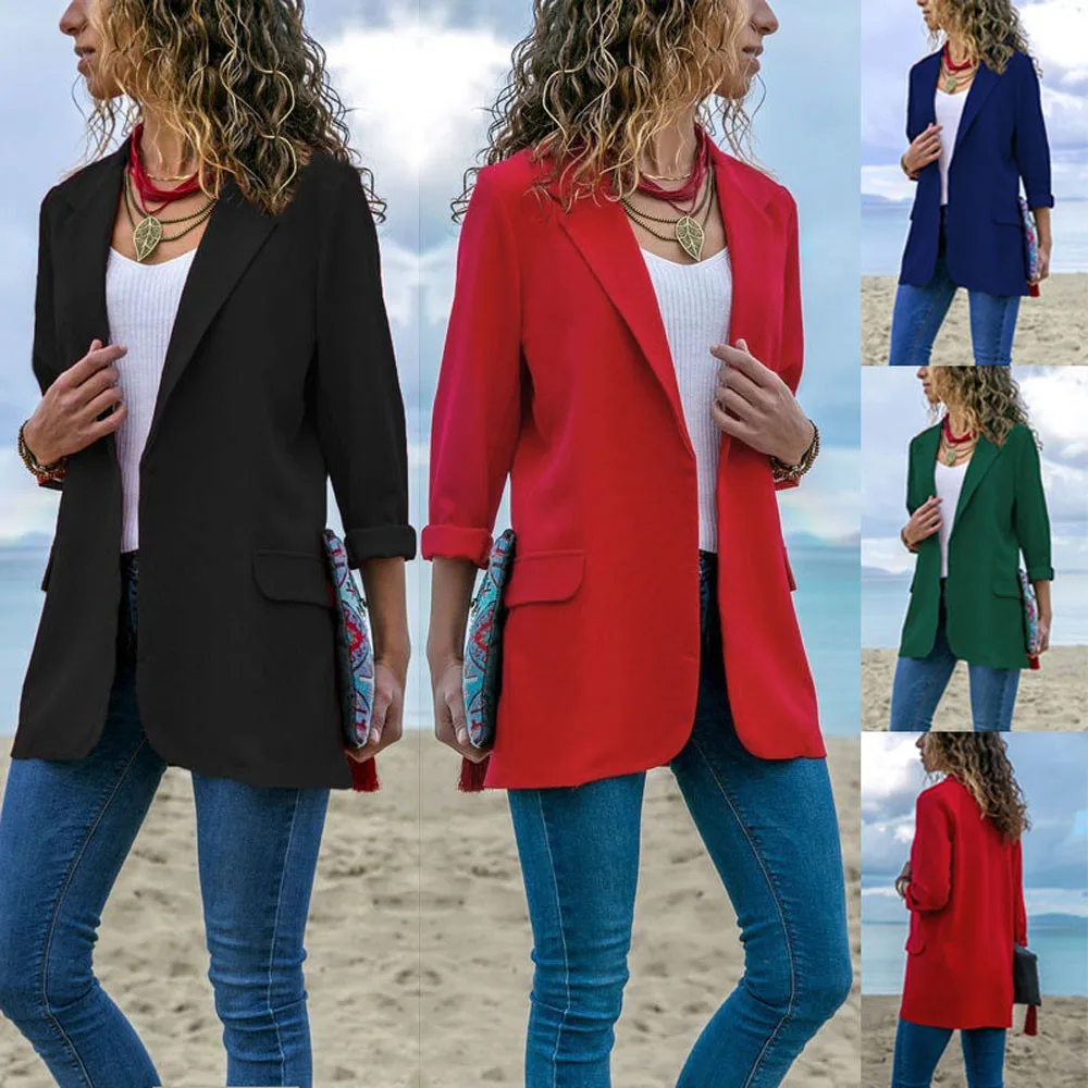 2019 Fashion Women Coat harajuku Long Sleeve Cardigans Solid Color Coat Open Front Jackets free shipping 3.9
2019 Fashion Women Coat harajuku Long Sleeve Cardigans Solid Color Coat Open Front Jackets free shipping 3.9