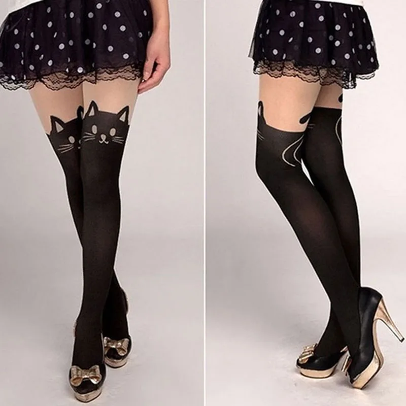 New Sexy Stockings Women Autumn Cute Cat Tail Leggings Female Catoon Stocking Sexy Sheer Pantyhose Long Stocking
New Sexy Stockings Women Autumn Cute Cat Tail Leggings Female Catoon Stocking Sexy Sheer Pantyhose Long Stocking