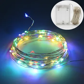 AA Battery Powered LED String Light copper/Silver wire Holiday Fairy String Lamp For Christmas Birthday Party Romance Decoration
AA Battery Powered LED String Light copper/Silver wire Holiday Fairy String Lamp For Christmas Birthday Party Romance Decoration