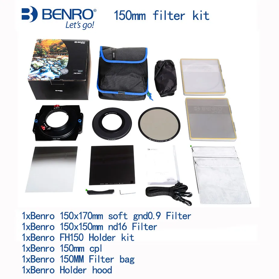 Benro 150mm FM15S1 master 150*170mm Soft GND8(0.9)+ND16+ FH150S1 Holder For SIGMA 12-24mm f/4.5-5.6 +150mmCPL+bag
Benro 150mm FM15S1 master 150*170mm Soft GND8(0.9)+ND16+ FH150S1 Holder For SIGMA 12-24mm f/4.5-5.6 +150mmCPL+bag