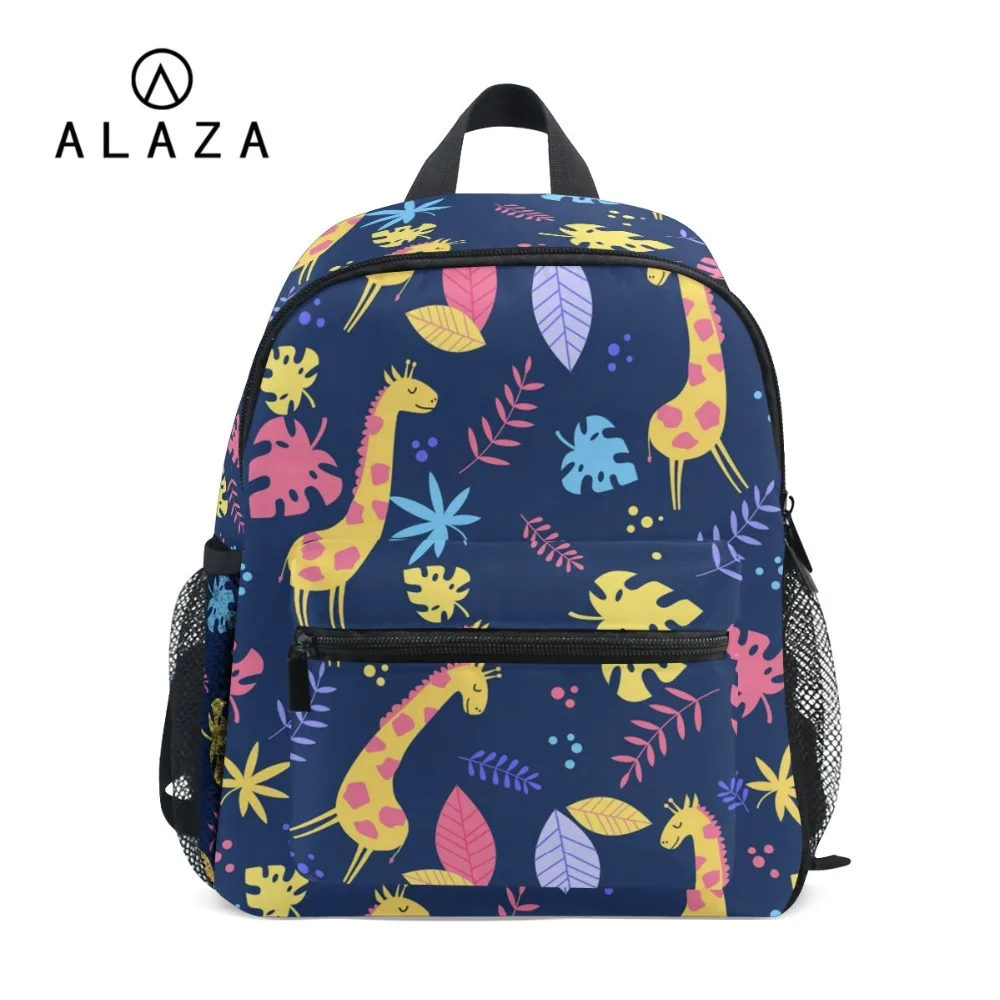 ALAZA High Quality Cartoon Giraffe Printing Backpack Polyester School Bag Fits 3-8 Years Old Kids Gift Backpack For Girls Boys
ALAZA High Quality Cartoon Giraffe Printing Backpack Polyester School Bag Fits 3-8 Years Old Kids Gift Backpack For Girls Boys