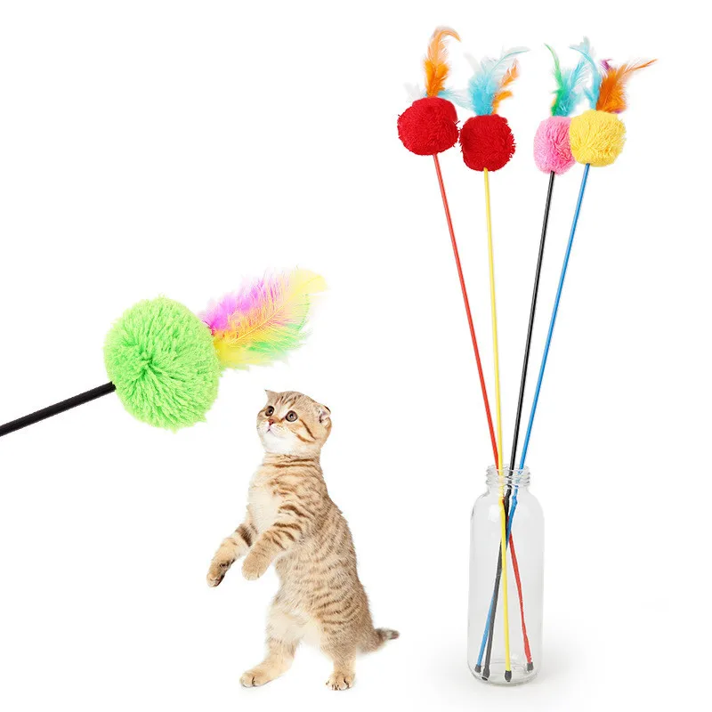 1PCS Hot Sale Cat Toys Make A Cat Stick Plush With Small Bell Natural Random Color
1PCS Hot Sale Cat Toys Make A Cat Stick Plush With Small Bell Natural Random Color