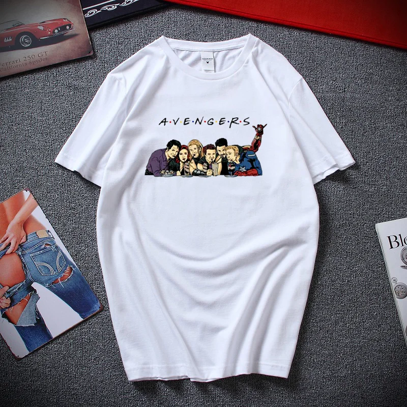 Avengers Endgame Friends T-shirt Men New Summer Streetwear Tops Funny Unisex T Shirts Cotton Short Sleeves Tee Shirt homme
Avengers Endgame Friends T-shirt Men New Summer Streetwear Tops Funny Unisex T Shirts Cotton Short Sleeves Tee Shirt homme