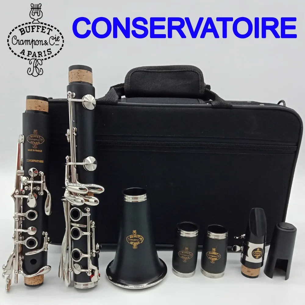 Buffet Crampon Professional Bakelite Clarinet CONSERVATOIRE Clarinets Bb Musical Instruments Mouthpiece Reeds Accessories
Buffet Crampon Professional Bakelite Clarinet CONSERVATOIRE Clarinets Bb Musical Instruments Mouthpiece Reeds Accessories