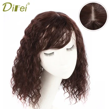 DIFEI Women Synthetic Hair Clip In Toupee Hairpieces Natural Color Corn hot Hair Bang Fringe Top Closures Hairpins 25/35CM
DIFEI Women Synthetic Hair Clip In Toupee Hairpieces Natural Color Corn hot Hair Bang Fringe Top Closures Hairpins 25/35CM