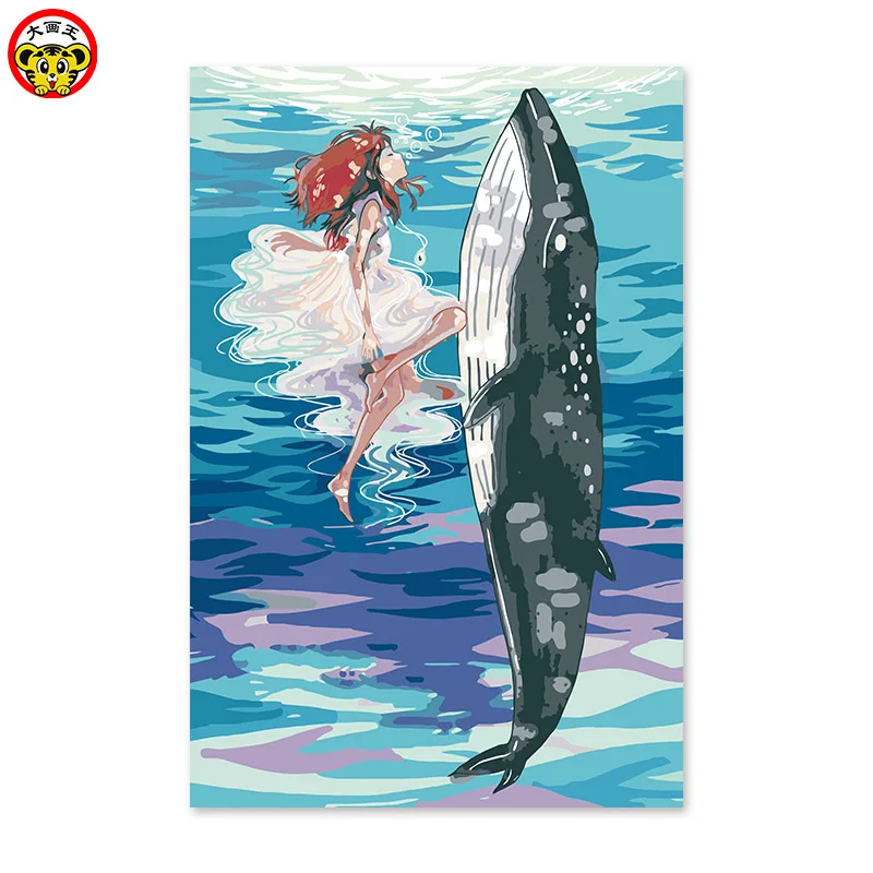Digital oil painting whale and little girl anime cartoon cartoon colors by numbers Pictures by numbers on canvas pictures by
Digital oil painting whale and little girl anime cartoon cartoon colors by numbers Pictures by numbers on canvas pictures by