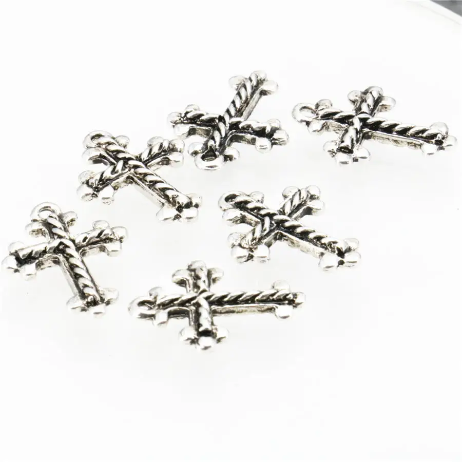 5PCS Lucky Cross Kaddish DIY Loose Finding Accessories Copper Metal Girl Jewelry Making Design Pendant Necklace Women 15x20mm
5PCS Lucky Cross Kaddish DIY Loose Finding Accessories Copper Metal Girl Jewelry Making Design Pendant Necklace Women 15x20mm
