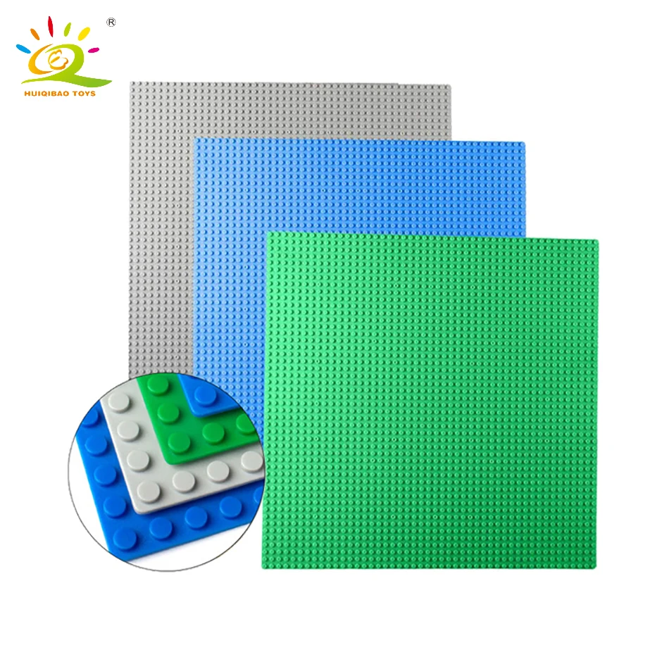 3 Colors Classic Base Plates Plastic Bricks Baseplates Major Brand Building Block Legoing Construction Toys 32*32 Dots
3 Colors Classic Base Plates Plastic Bricks Baseplates Major Brand Building Block Legoing Construction Toys 32*32 Dots
