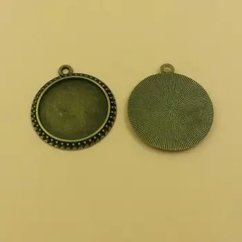 Cameo Cabochon Base Setting Fit 30mm Glass Cabochons Beads Antique Bronze diy Pendant 10PCS/bag (TO11) 2015 New Free Shipping
Cameo Cabochon Base Setting Fit 30mm Glass Cabochons Beads Antique Bronze diy Pendant 10PCS/bag (TO11) 2015 New Free Shipping