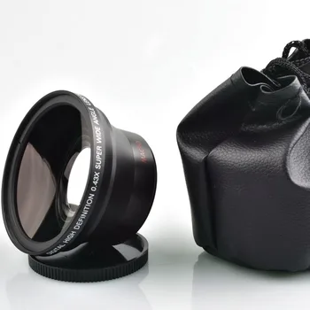58MM 0.43x Professional HD Wide Angle Lens for Canon/Nikon/Sony/Minolta/Pansonic/Olympus/Pentax
58MM 0.43x Professional HD Wide Angle Lens for Canon/Nikon/Sony/Minolta/Pansonic/Olympus/Pentax