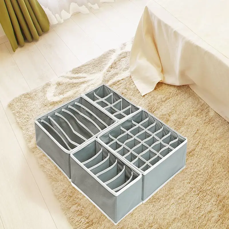 Urijk Multi-size Underwear Bra Organizer Storage Box Drawer Closet Organizers Boxes For Underwear Scarfs Socks Home Storage
Urijk Multi-size Underwear Bra Organizer Storage Box Drawer Closet Organizers Boxes For Underwear Scarfs Socks Home Storage