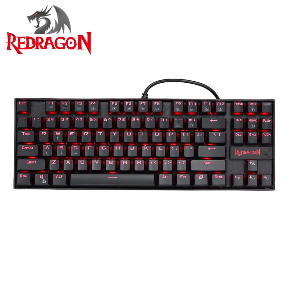 REDRAGON K552 Gaming Mechanical Wired Keyboard Splash-proof Water Red Backlight Keyboards Gamer for Computer Laptop Desktop PC
REDRAGON K552 Gaming Mechanical Wired Keyboard Splash-proof Water Red Backlight Keyboards Gamer for Computer Laptop Desktop PC
