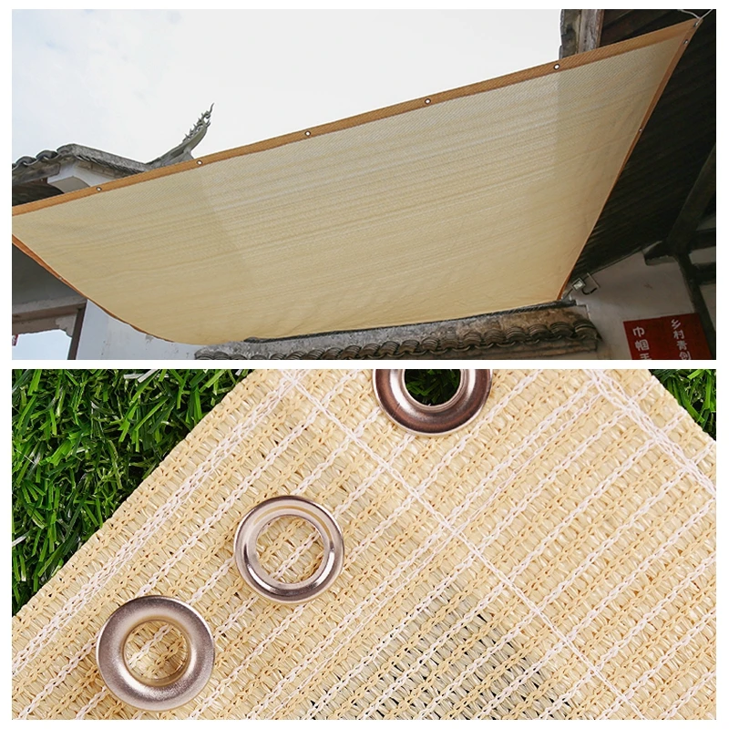 Beige Anti-UV HDPE Sunshade Net Garden Sunscreen Sunblock Shade Cloth Car Cover Home Greenhouse Succulent Plant Shading Net
Beige Anti-UV HDPE Sunshade Net Garden Sunscreen Sunblock Shade Cloth Car Cover Home Greenhouse Succulent Plant Shading Net