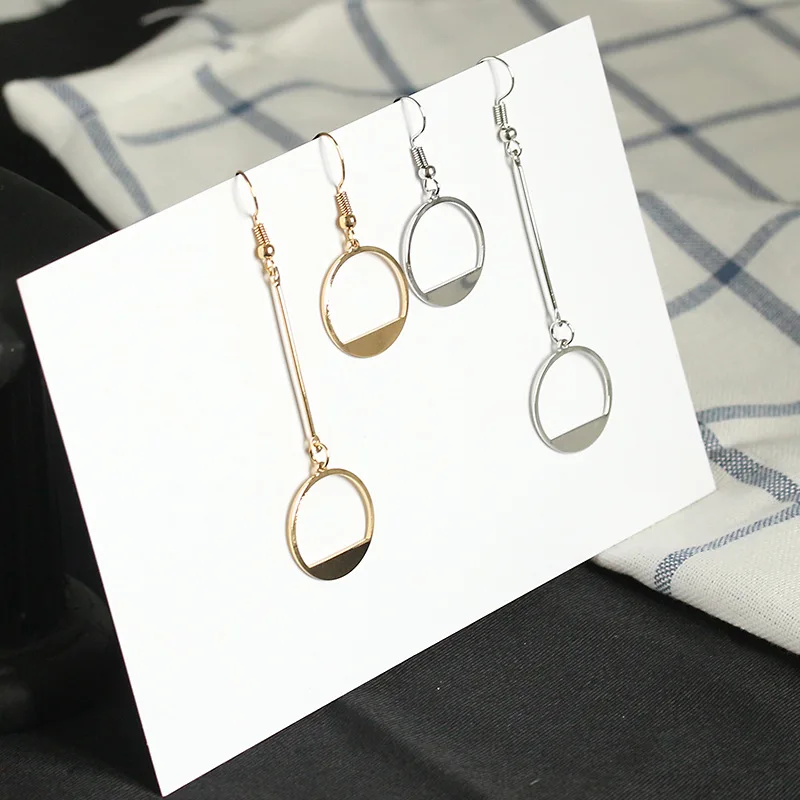 Double Hoops Golden Silver Asymmetrical Dangle Earrings Geometric Drop Earrings for Women
Double Hoops Golden Silver Asymmetrical Dangle Earrings Geometric Drop Earrings for Women