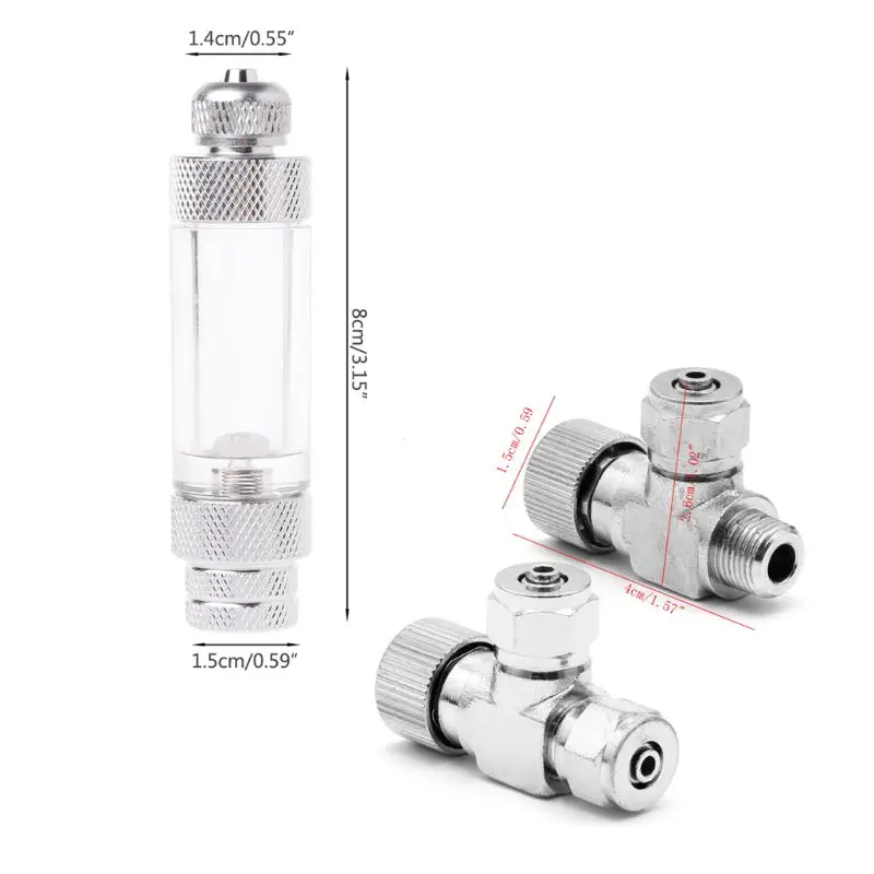 Aquarium CO2 Regulator Needle Valve Adjustment Kit Bubble Valves Counter Mini CO2 Single/Double Head System for Fish Tank
Aquarium CO2 Regulator Needle Valve Adjustment Kit Bubble Valves Counter Mini CO2 Single/Double Head System for Fish Tank