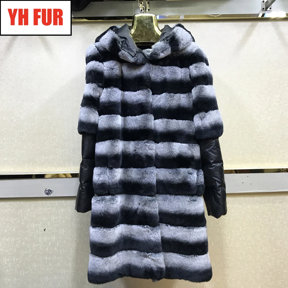 New Spring Winter Women Fashion Hooded Real Rex Rabbit Fur Coat Warm Soft Ladies Long Style 100% Natural Rex Rabbit Fur Jackets
New Spring Winter Women Fashion Hooded Real Rex Rabbit Fur Coat Warm Soft Ladies Long Style 100% Natural Rex Rabbit Fur Jackets