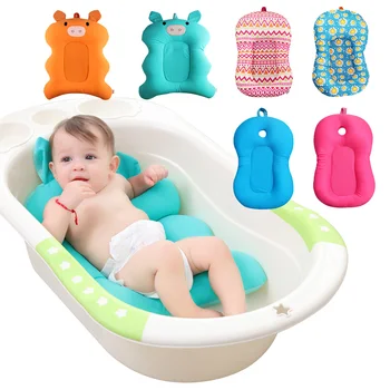 Baby Shower Portable Air Cushion Bed Babies Infant Baby Bath Pad Non-Slip Bathtub Mat Newborn Safety Security Bath Seat Support
Baby Shower Portable Air Cushion Bed Babies Infant Baby Bath Pad Non-Slip Bathtub Mat Newborn Safety Security Bath Seat Support
