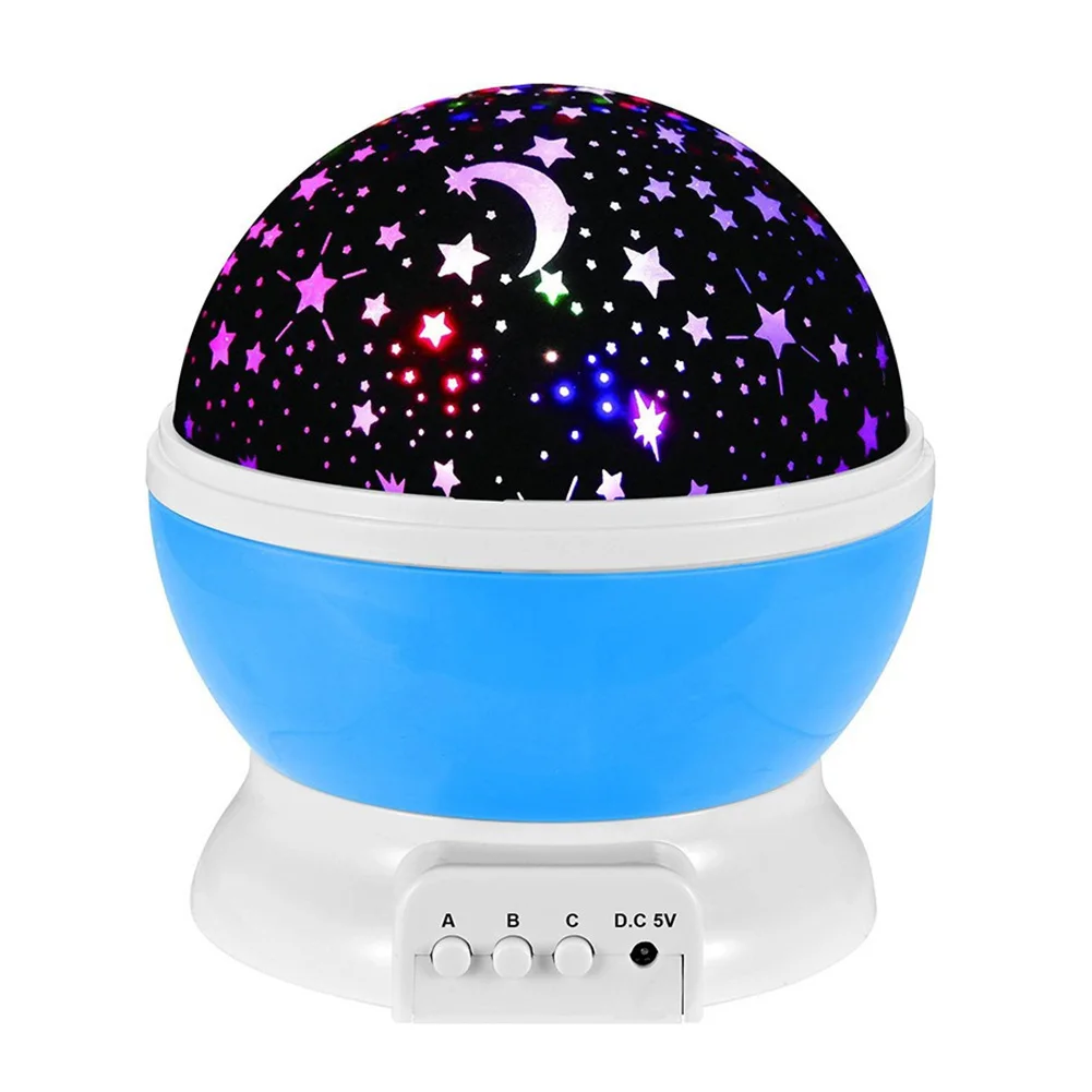 1Pc USB Charging Cloud Star Moon LED Night Light Decorative Home Holiday LRKCA