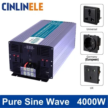 Smart Pure Sine Wave Inverter 4000W CLP4000A DC 12V 24V 48V to AC 110V 220V Smart Series Solar Power 4000W Surge Power 8000W
Smart Pure Sine Wave Inverter 4000W CLP4000A DC 12V 24V 48V to AC 110V 220V Smart Series Solar Power 4000W Surge Power 8000W