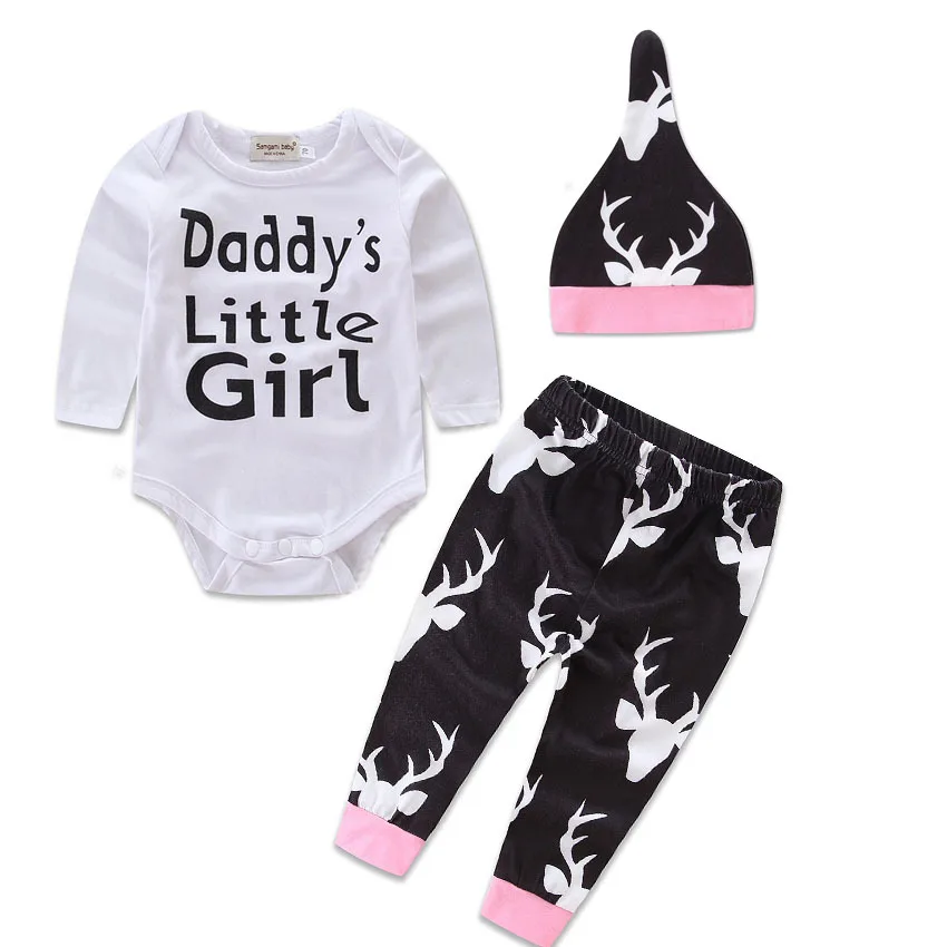 2016 autumn newborn baby romper suit cotton baby boy clothes three piece suit baby girl clothes romper+pants+hat
2016 autumn newborn baby romper suit cotton baby boy clothes three piece suit baby girl clothes romper+pants+hat
