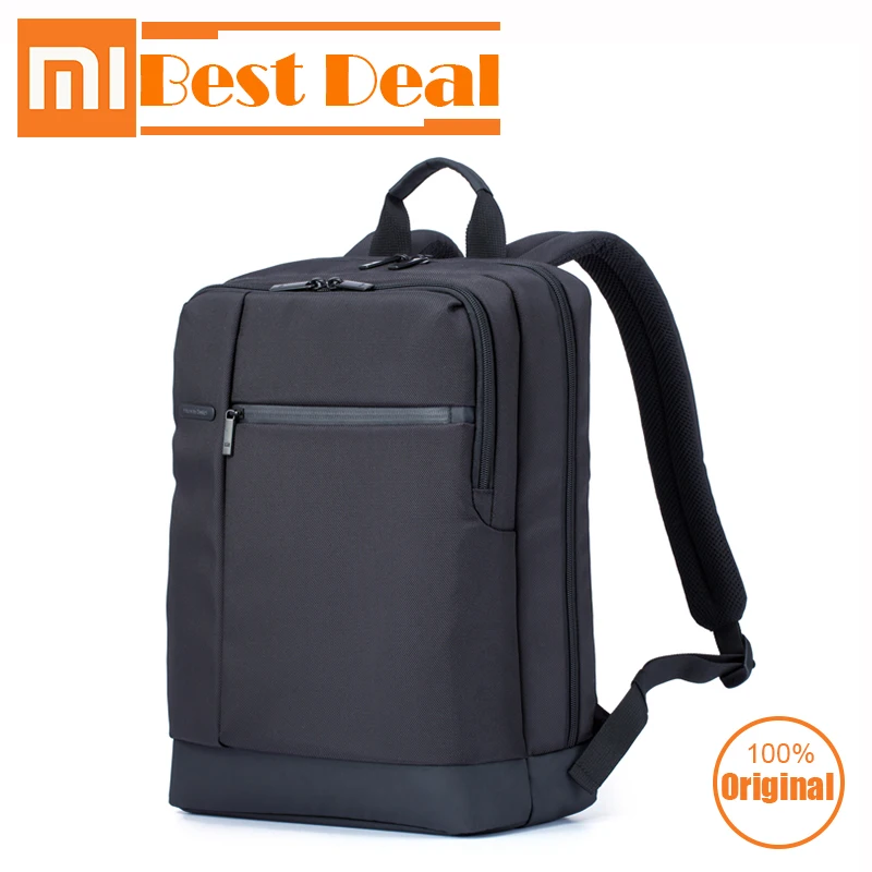 

Original Xiaomi Mi Business Backpack Bag 17L Big Capacity Classic Business Students Men Women Bags For 15 inch Laptop Bag