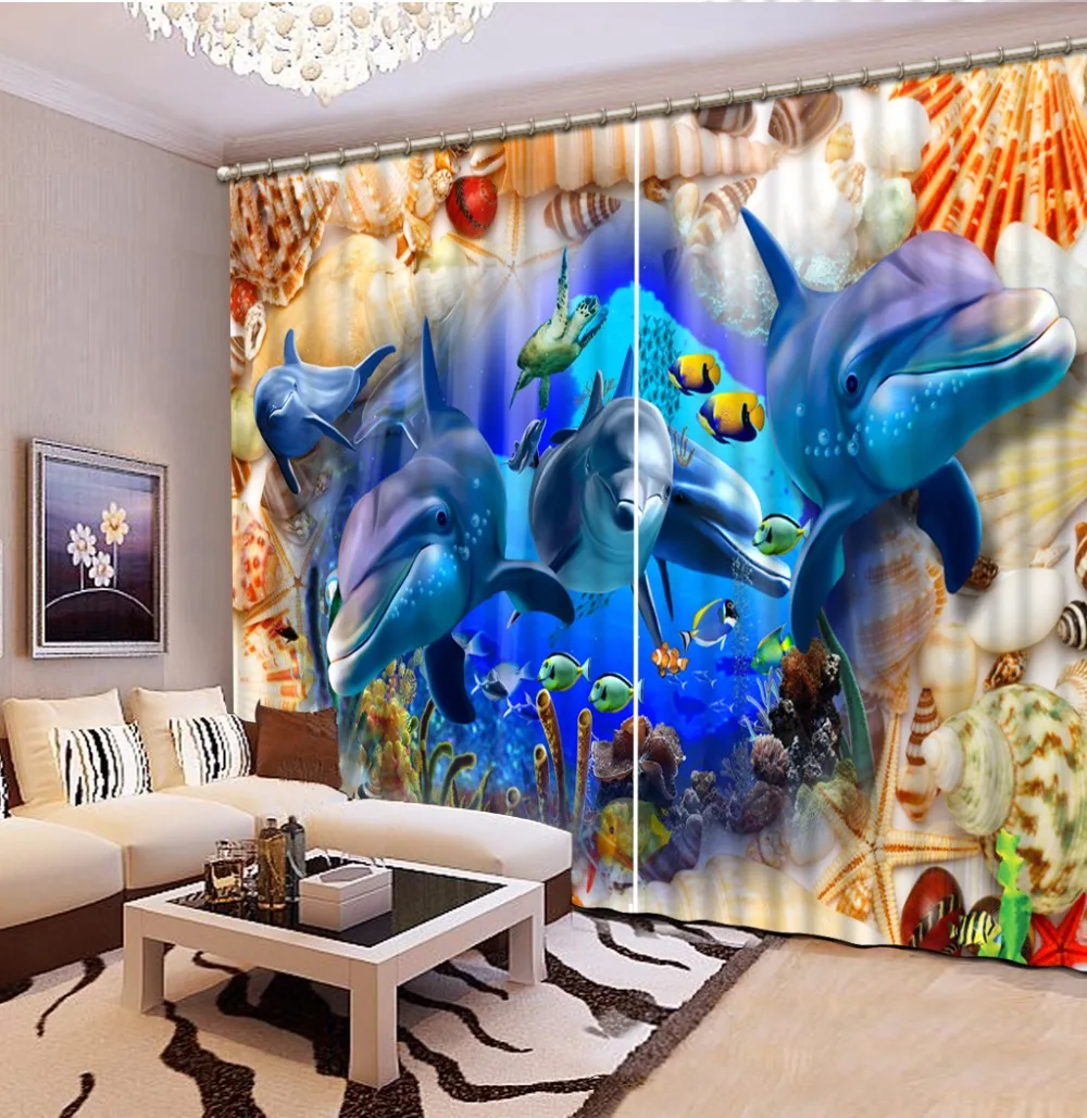 Custom Any Size 3D Curtain Blackout Shade Window Curtains Dolphins, Shells Bathroom Curtain Minions Window Curtain String
Custom Any Size 3D Curtain Blackout Shade Window Curtains Dolphins, Shells Bathroom Curtain Minions Window Curtain String