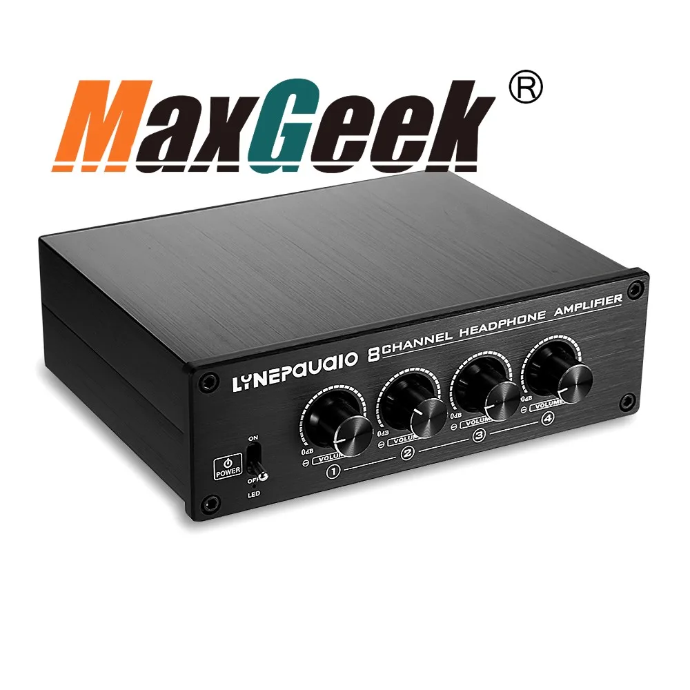 8 Channel Headphone Amplifier Headphone Distributer Signal Amplifier LINEPAUDIO A966
8 Channel Headphone Amplifier Headphone Distributer Signal Amplifier LINEPAUDIO A966