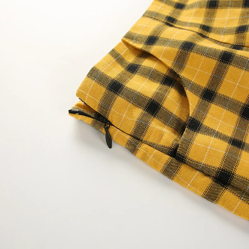 jupe jaune femme