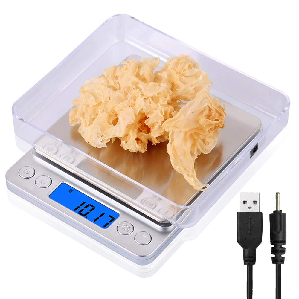 USB Powered NEW 500g/0.01g Electronic Digital Weight Balance Scale High Accuracy Jewelry Food Diet Kitchen Scales with 2 Strays
USB Powered NEW 500g/0.01g Electronic Digital Weight Balance Scale High Accuracy Jewelry Food Diet Kitchen Scales with 2 Strays