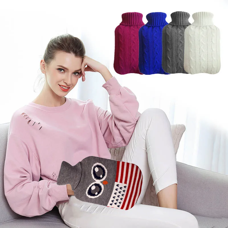 Cute Cartoon Knit Cover Only for 2000ml Water-filled Hot Water Bottle Bag Handwarmer Thermal Pack Portable Hand Warmer
Cute Cartoon Knit Cover Only for 2000ml Water-filled Hot Water Bottle Bag Handwarmer Thermal Pack Portable Hand Warmer
