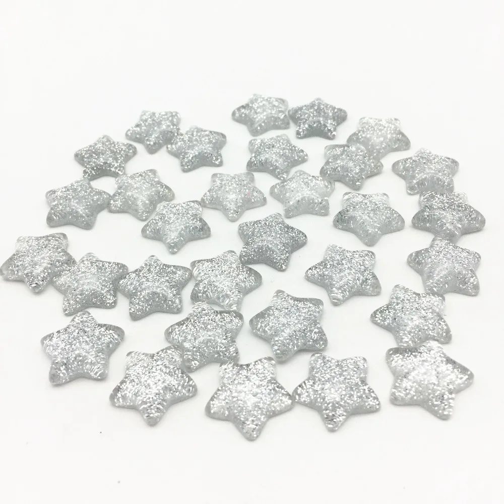 20pcs 16mm Silver Glitter Sparkle Resin Star Flatbacks Cabochons Embellishments For Cardmaking DIY Wedding Christmas Crafts
20pcs 16mm Silver Glitter Sparkle Resin Star Flatbacks Cabochons Embellishments For Cardmaking DIY Wedding Christmas Crafts