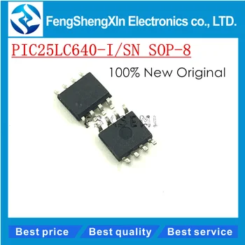 10pcs/lot New PIC25LC640-I/SN 25LC640-I/SN 25LC640I/SN 25LC640 PIC25LC640 64k 8K X 8 2.5V SER EE IND,8SOIC
10pcs/lot New PIC25LC640-I/SN 25LC640-I/SN 25LC640I/SN 25LC640 PIC25LC640 64k 8K X 8 2.5V SER EE IND,8SOIC