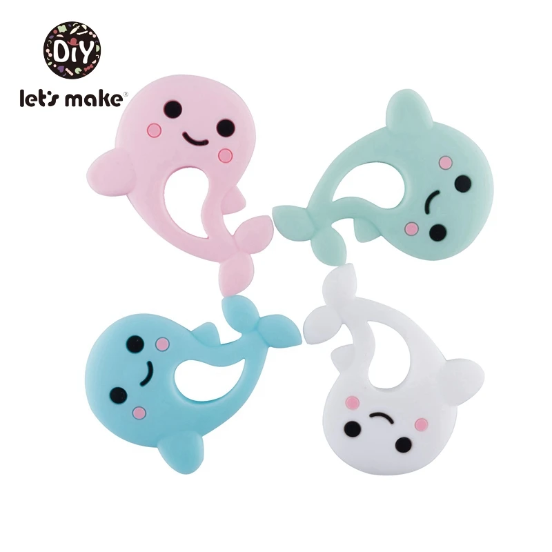 Silicone Dolphin Pendant