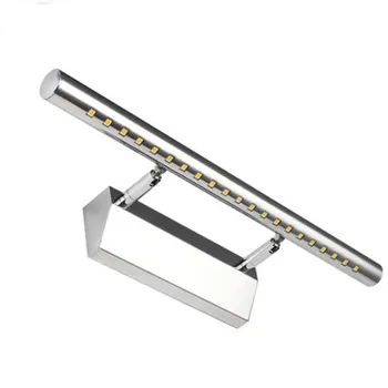 L New Modern Stainless Steel LED Front Mirror Light Bathroom Cabinet Dressing Make Up Wall Lamps 28/40/55/70CM 3/5/7/9W Novelty
L New Modern Stainless Steel LED Front Mirror Light Bathroom Cabinet Dressing Make Up Wall Lamps 28/40/55/70CM 3/5/7/9W Novelty