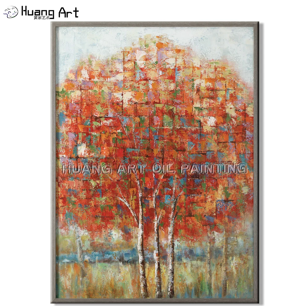 Modern Orange Abstract Tree Oil Painting Artist Hand-painted High Quality Autumn Landsacpe Oil Painting for Room Decor Wall Art
Modern Orange Abstract Tree Oil Painting Artist Hand-painted High Quality Autumn Landsacpe Oil Painting for Room Decor Wall Art