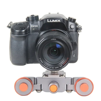 Flexible Electric dolly 3-Wheel Pulley Car Rail Rolling Track Slider Skater Dolly For DSLR Camera Camcorder Smart Phone Max 6kg
Flexible Electric dolly 3-Wheel Pulley Car Rail Rolling Track Slider Skater Dolly For DSLR Camera Camcorder Smart Phone Max 6kg