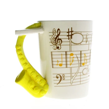 Funny Music Jazz Saxophone Handle Mug Saxophonist Musical Note Music Instrument Sax Ceramic Coffee Tea Cup Saxophone Player Gift
Funny Music Jazz Saxophone Handle Mug Saxophonist Musical Note Music Instrument Sax Ceramic Coffee Tea Cup Saxophone Player Gift