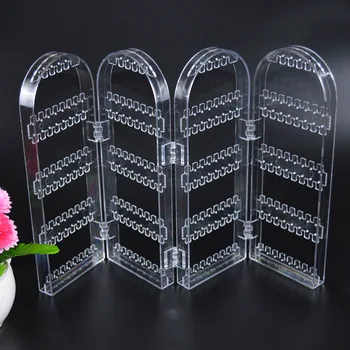 4 240 holes multi-function jewelry stand creative folding beautiful earrings necklace display frame
4 240 holes multi-function jewelry stand creative folding beautiful earrings necklace display frame