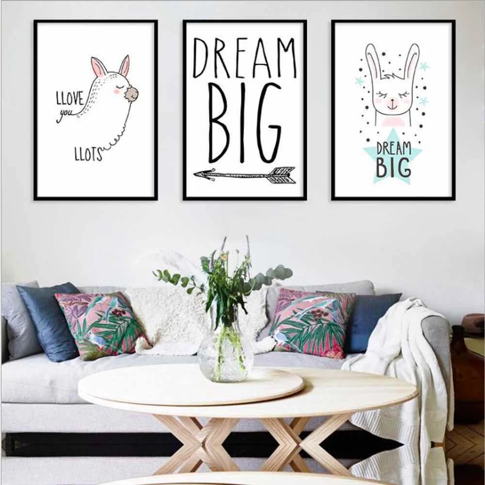 HAOCHU Abstract Cartoon Animal Canvas Painting For Living Room Home Decor Painting Print Poster Simple Nordic Wall Picture
HAOCHU Abstract Cartoon Animal Canvas Painting For Living Room Home Decor Painting Print Poster Simple Nordic Wall Picture
