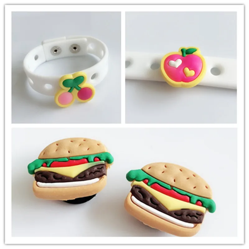 CCOR 10PCS PVC Food Shoe Charms Fit Kid's Cross Shoes, Cross Bracelets, Shoe Accessories, Children gift
CCOR 10PCS PVC Food Shoe Charms Fit Kid's Cross Shoes, Cross Bracelets, Shoe Accessories, Children gift