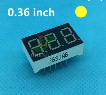 20pcs 0.36" 0.36in Yellow Digital Tube 0.36in. LED Display 7 Segment Common ANODE
20pcs 0.36" 0.36in Yellow Digital Tube 0.36in. LED Display 7 Segment Common ANODE
