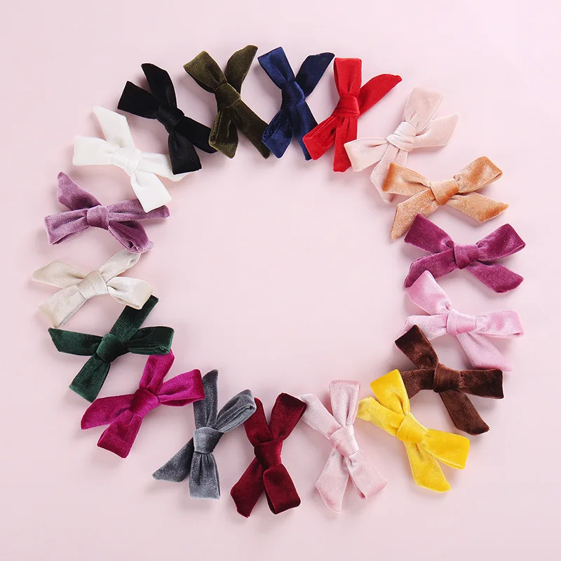 Velvet Handtied Bow Nylon Headband or Clip for Autumn and Winter, Schoolgirl Velvet Hair Accessories
Velvet Handtied Bow Nylon Headband or Clip for Autumn and Winter, Schoolgirl Velvet Hair Accessories