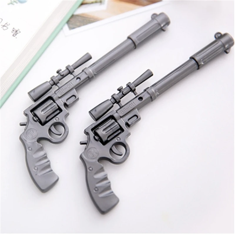2 Pcs Gun Shape Ballpoint Pen Novelty Stationery Cute Funny Kawaii Pens Canetas Rollerball Pen School Supplies Xmas Gift
2 Pcs Gun Shape Ballpoint Pen Novelty Stationery Cute Funny Kawaii Pens Canetas Rollerball Pen School Supplies Xmas Gift